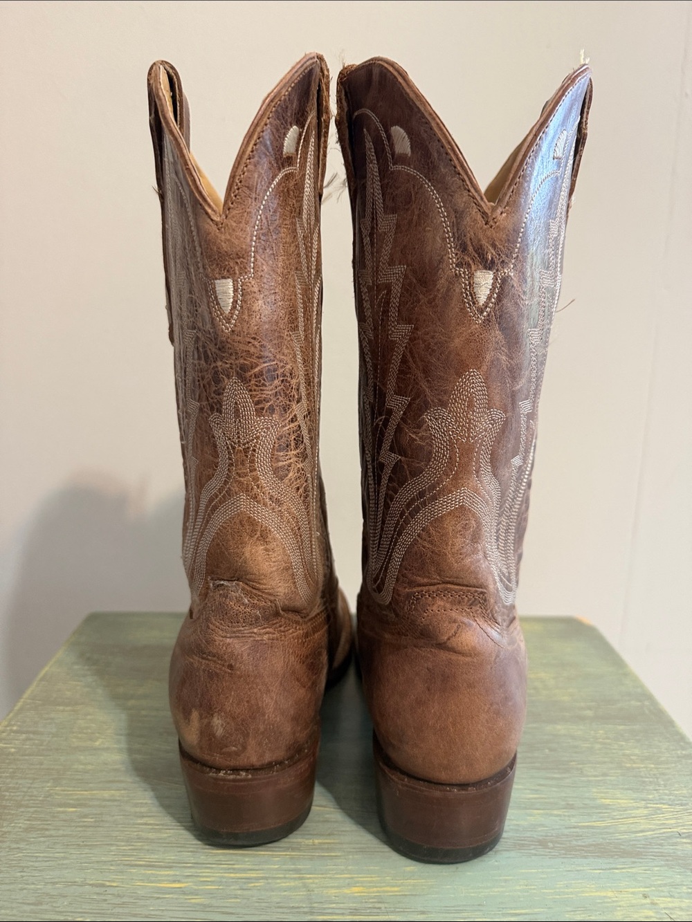 Idyllwind Brown Leather Western Cowboy Boots - Picture 3 of 6